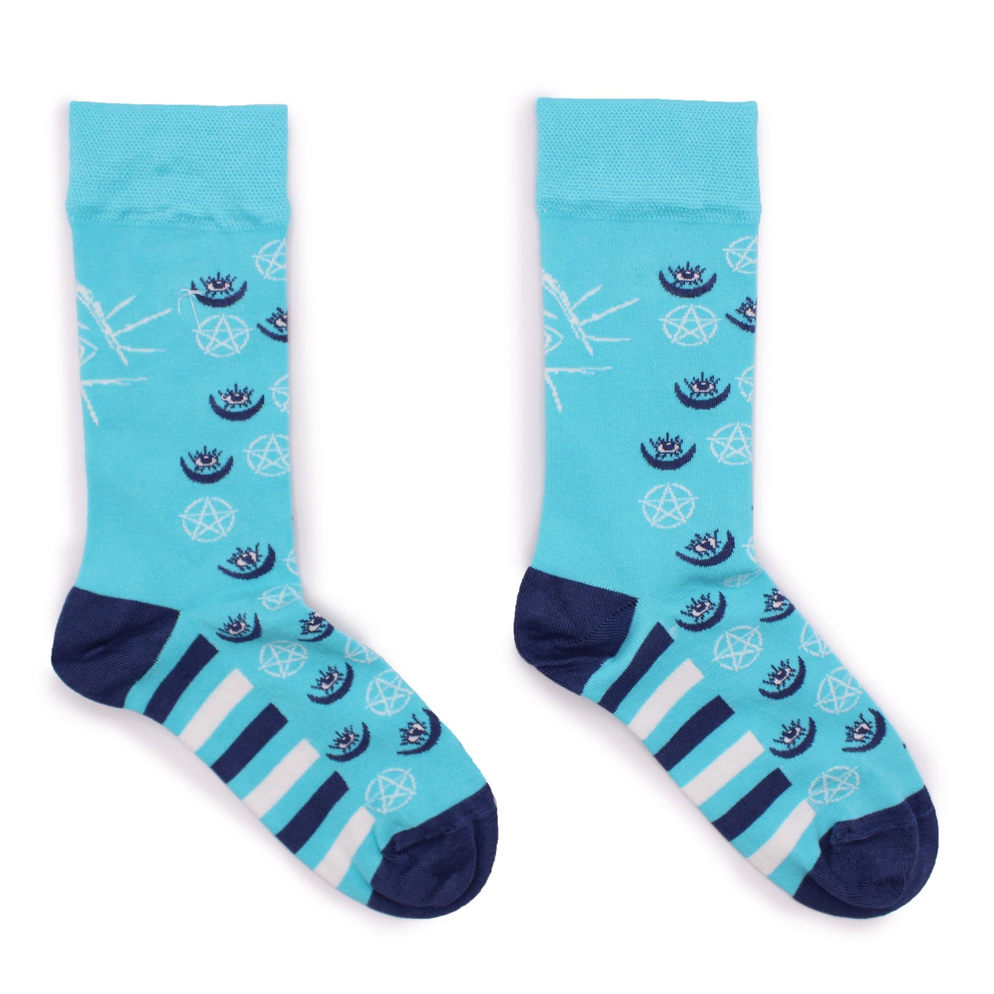 Hop Hare Bamboo Socks M/L - Pentagram and Evil Eye