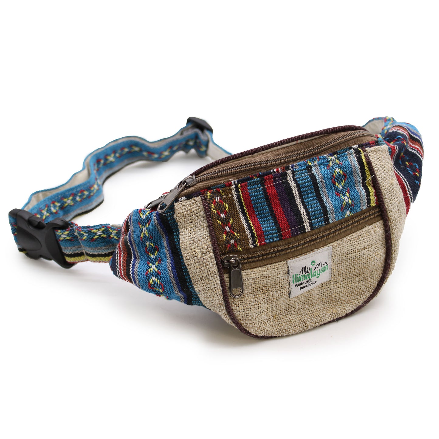 Bum Bag - Hemp & Cotton (assorted)