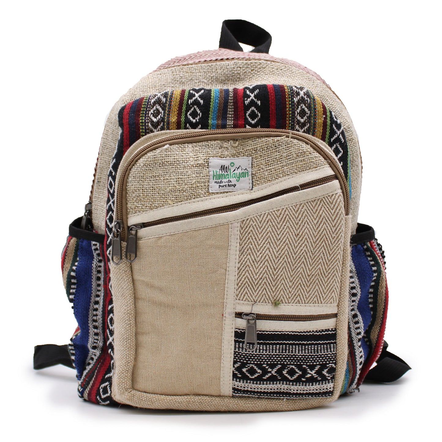 Small Backpack - Zig Zag Zips Style