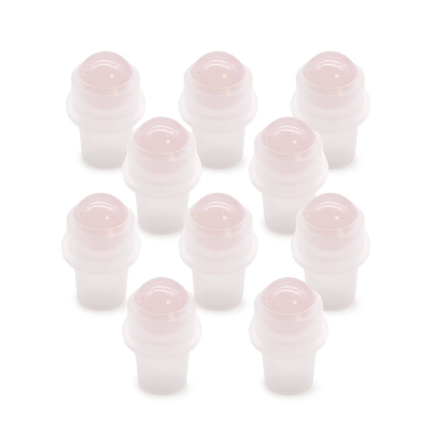 Gemstone Roller Tip for 5ml Bottle - Rose Quartz