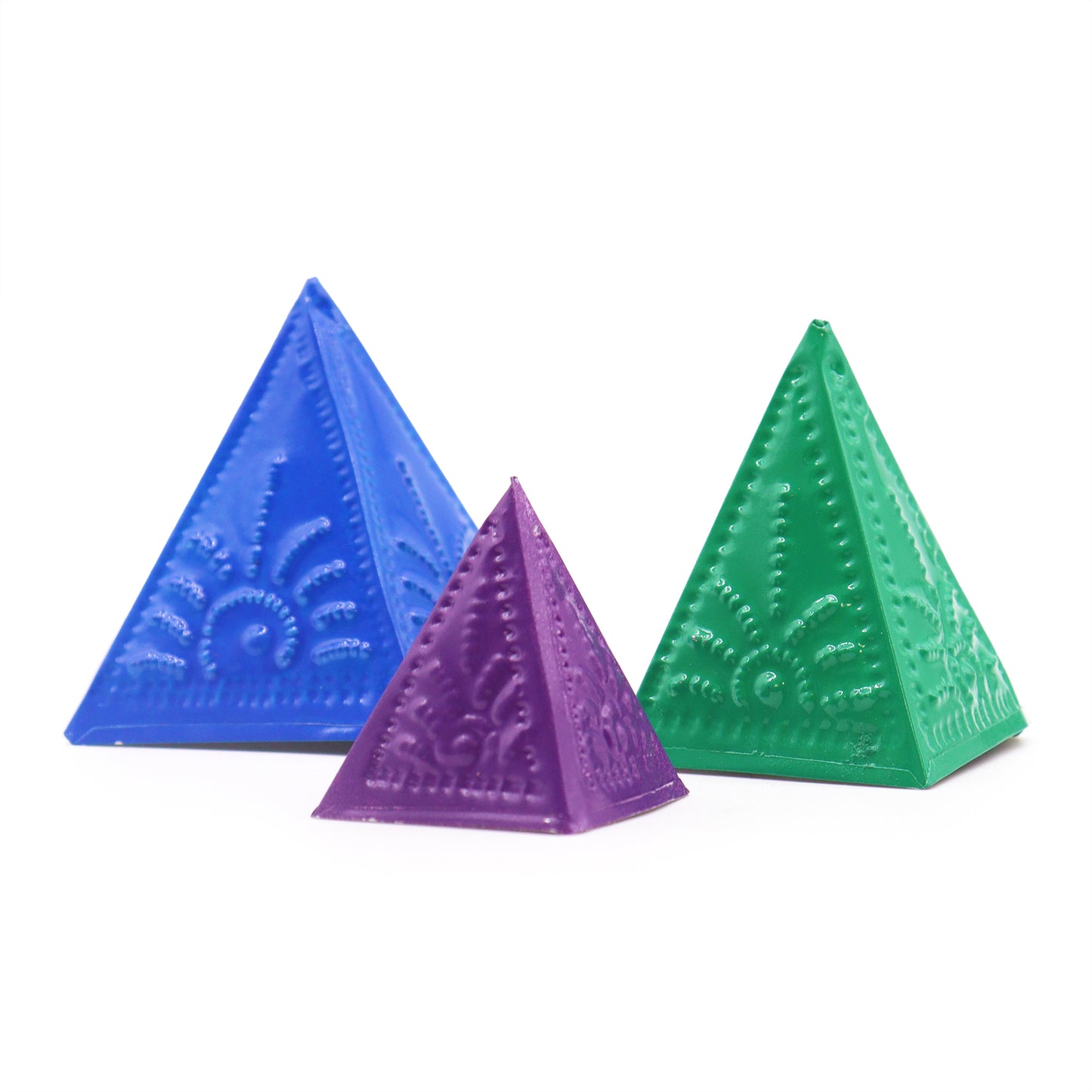 Incense Powder Mould Set -  Blue Green Purple