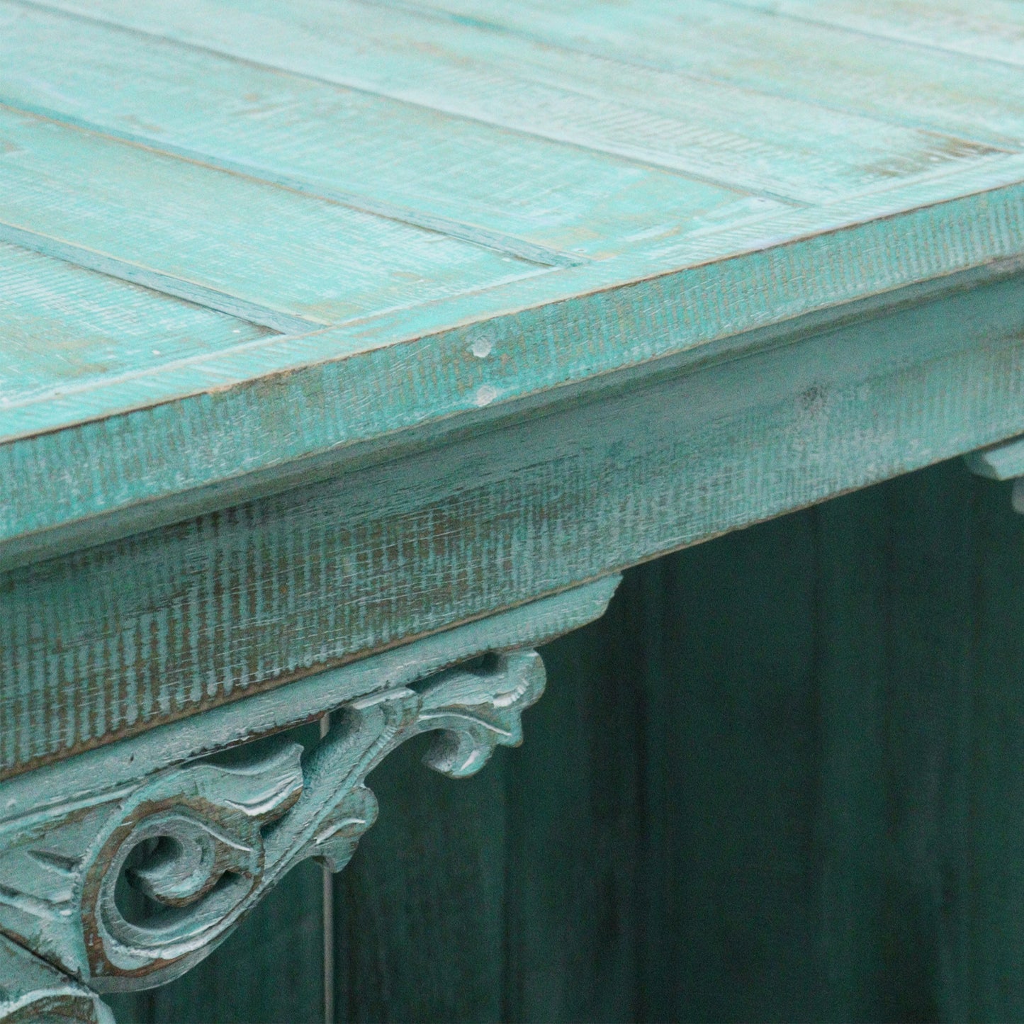 Albasia Bathroom Cabinet - Turquoise wash