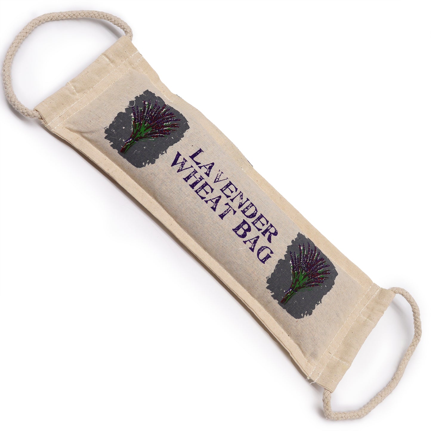 Natural Cotton Wheat Bags - Lavender