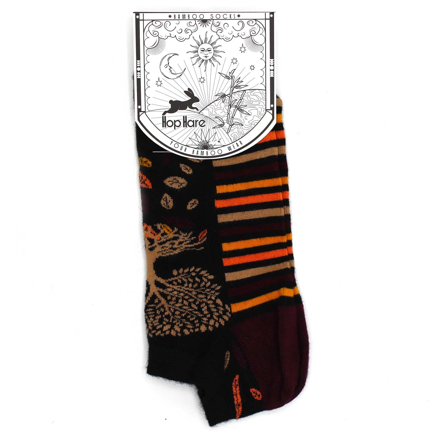 S/M Hop Hare Bamboo Socks Low (3.5-6.5) - Tree of Life