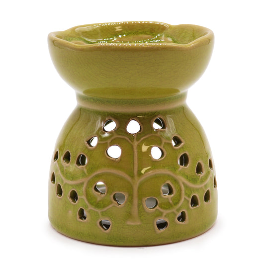 Tree of Life Oil Burner - Lime