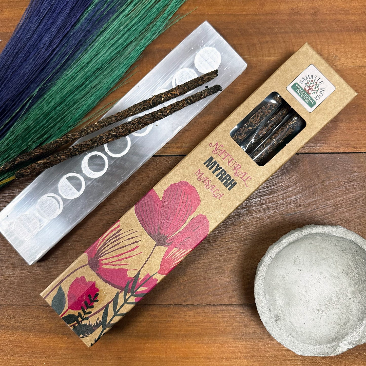 Natural Botanical Masala Incense - Myrrh