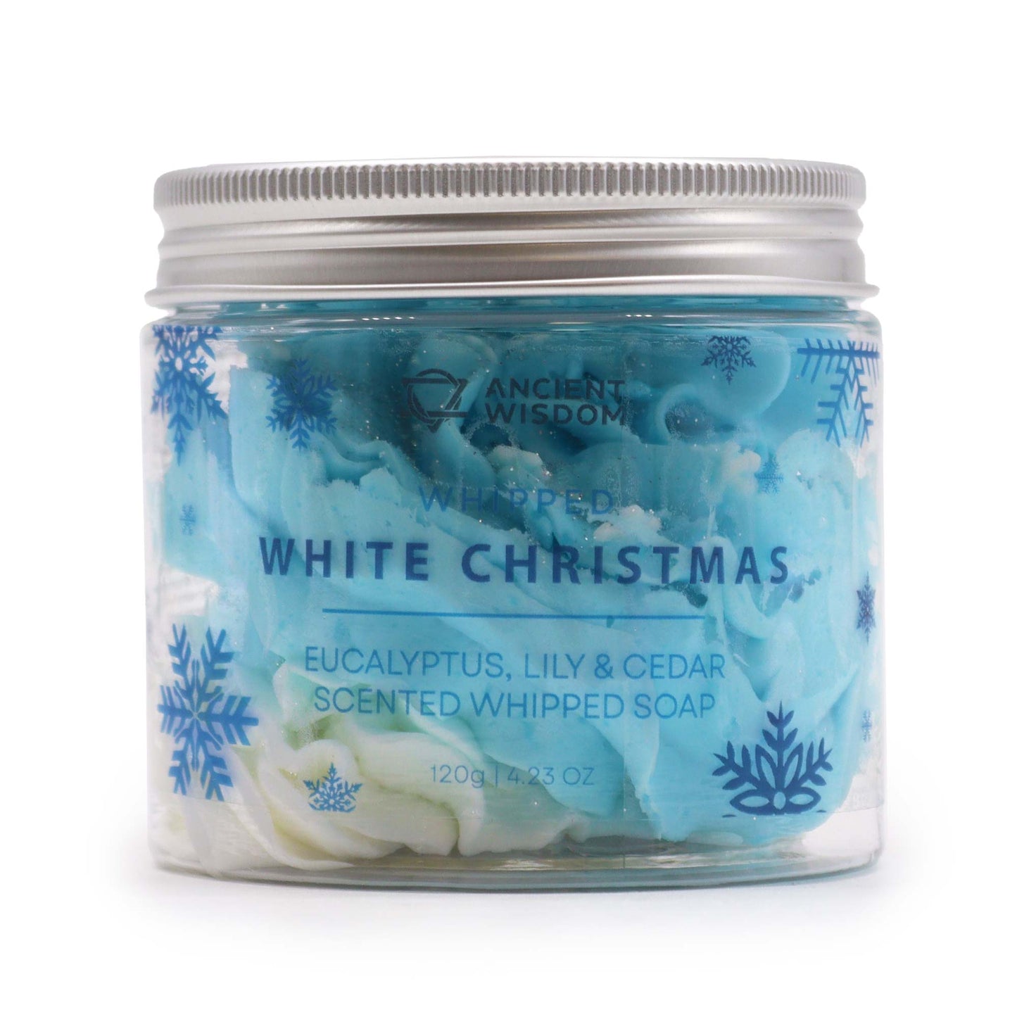 White Christmas Whipped Soap 120g