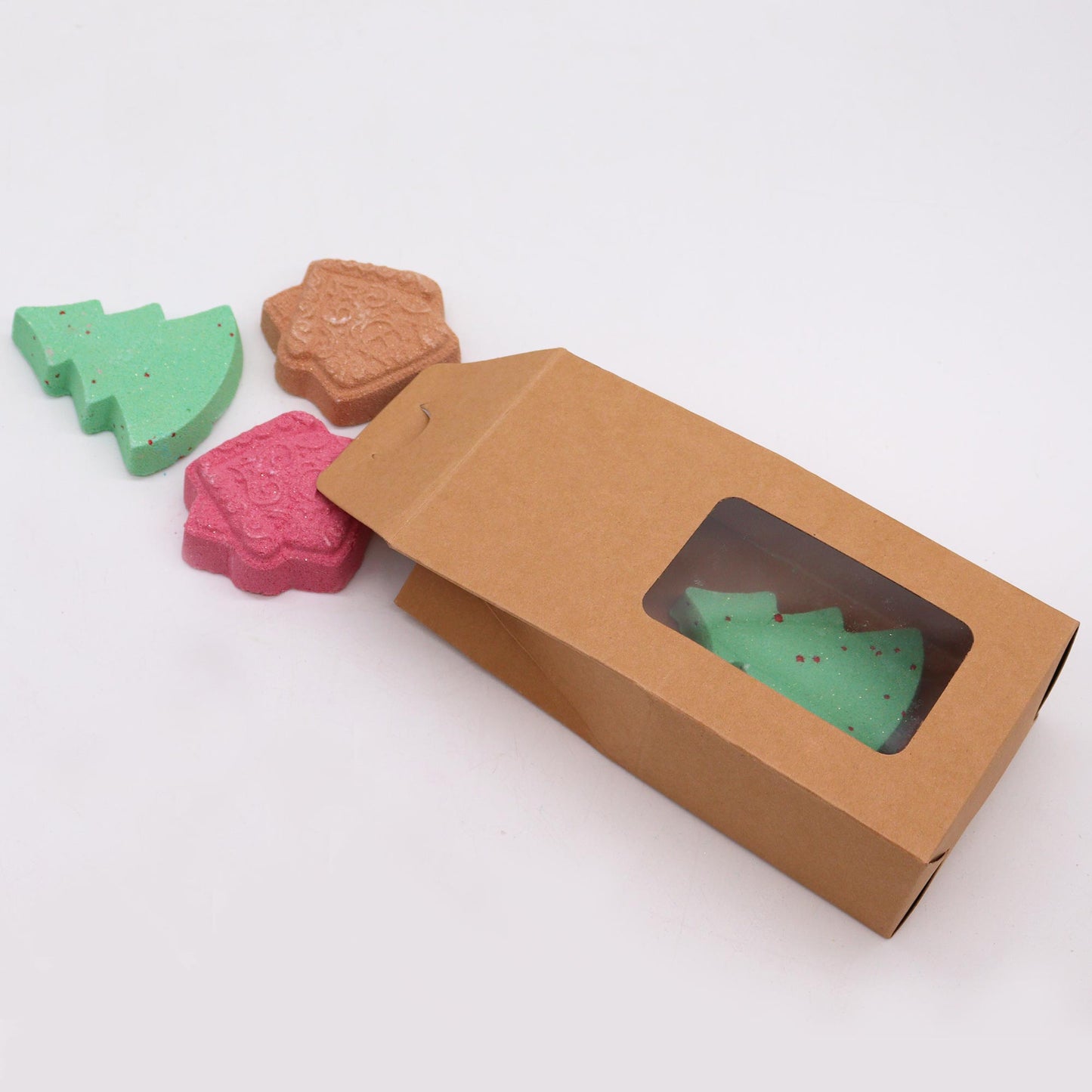 Gingerbread Town Christmas Bath Bomb Gift Pack