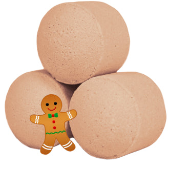 Pack Of 10 Chill Pills (Mini Bath Bombs) - Warm Gingerbread