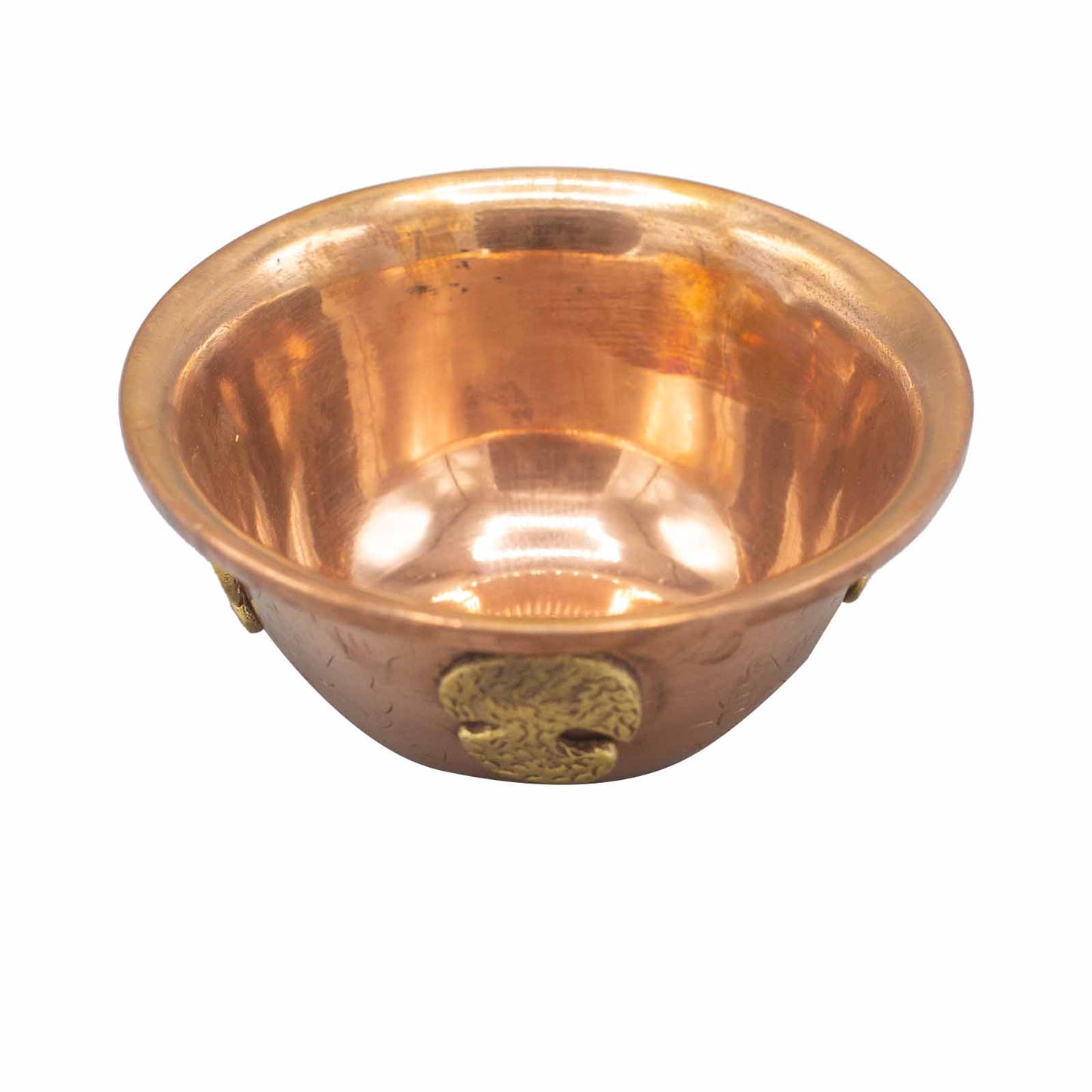 Copper Ritual Bowl with Tree of Life  12x5cm