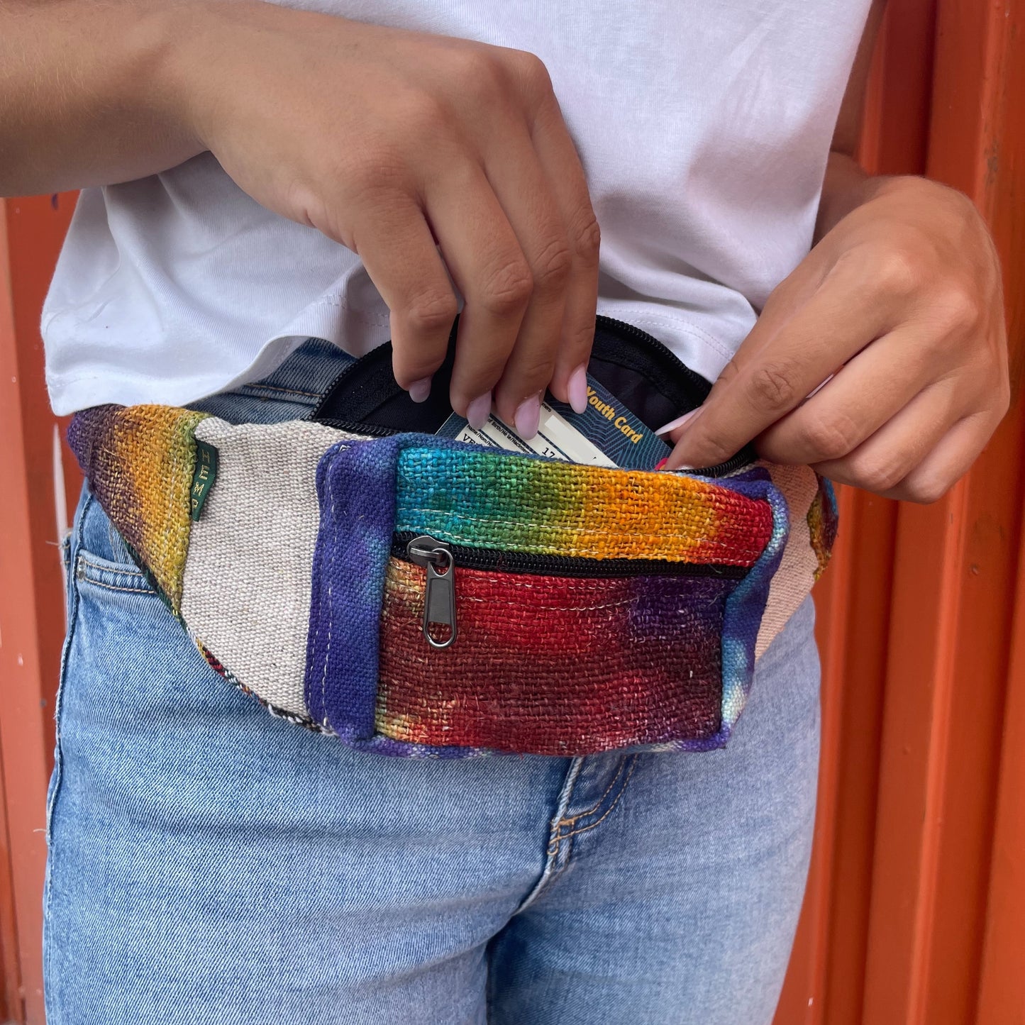 Tiedye Hemp Bum Bag