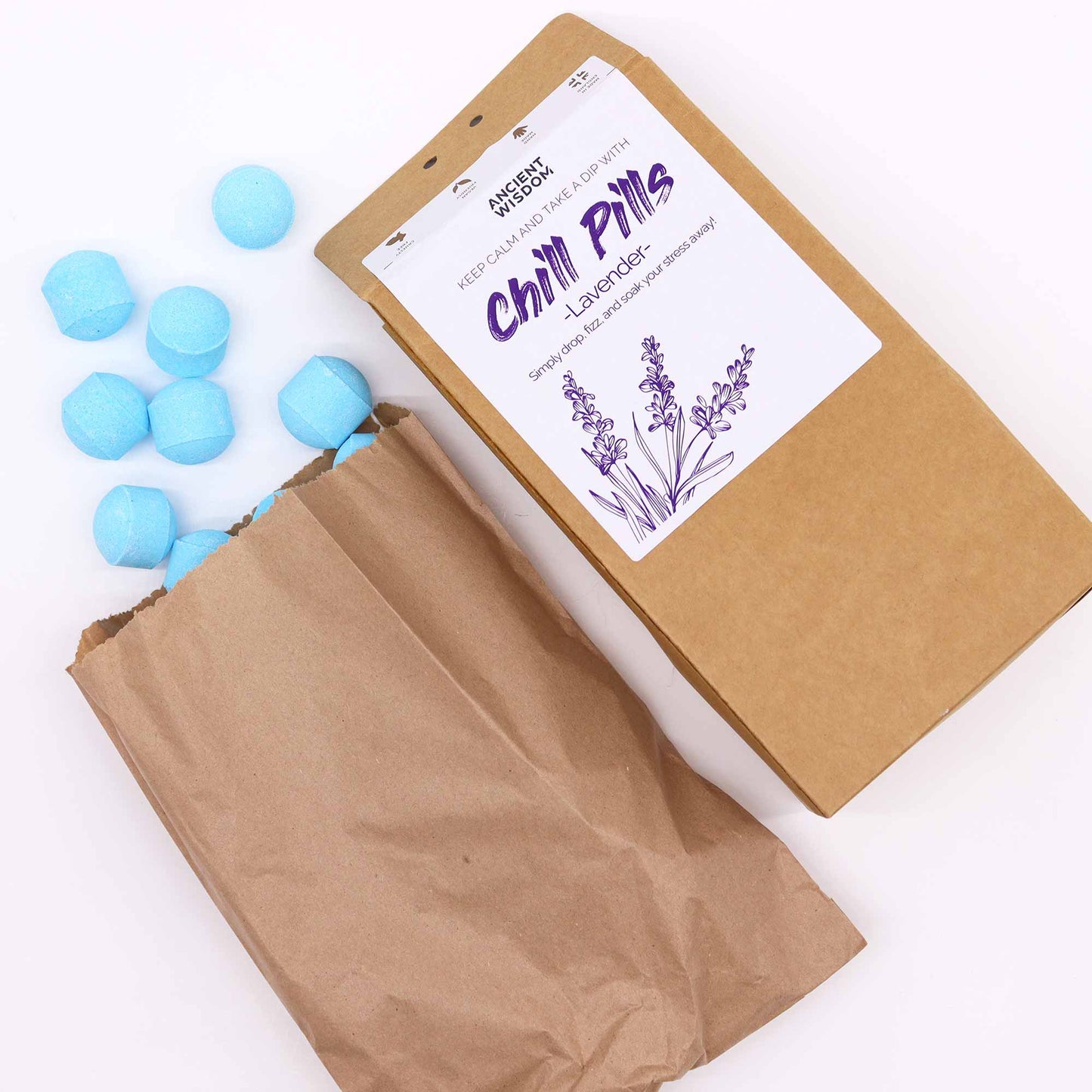 Chill Pills Gift Pack 350g - Lavender