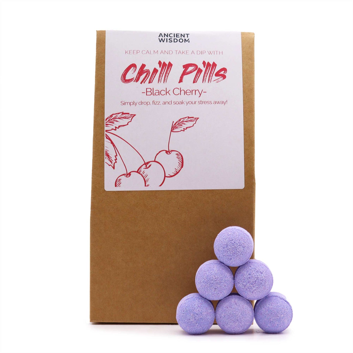 Chill Pills Gift Pack 350g - Black Cherry