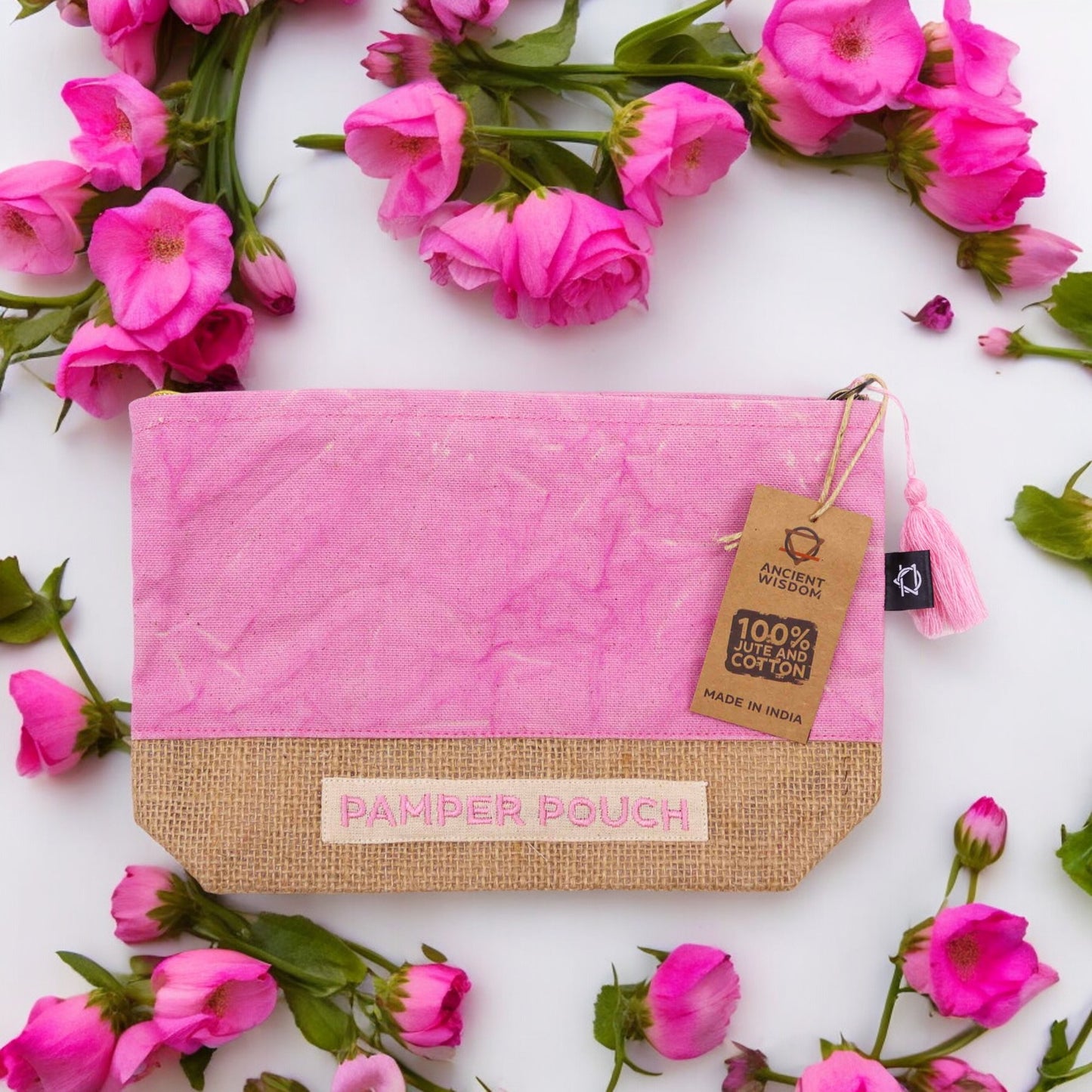 Pamper Pouch - Pink & Purple - Stonewash