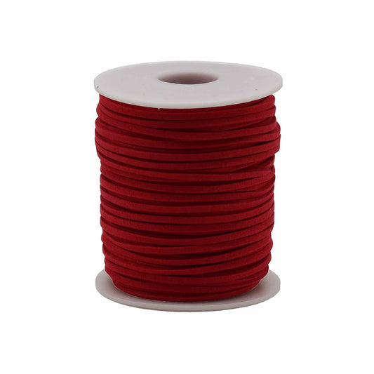 Bulk Roll Pendant Cord -  2.5mm x 45m - Red A056