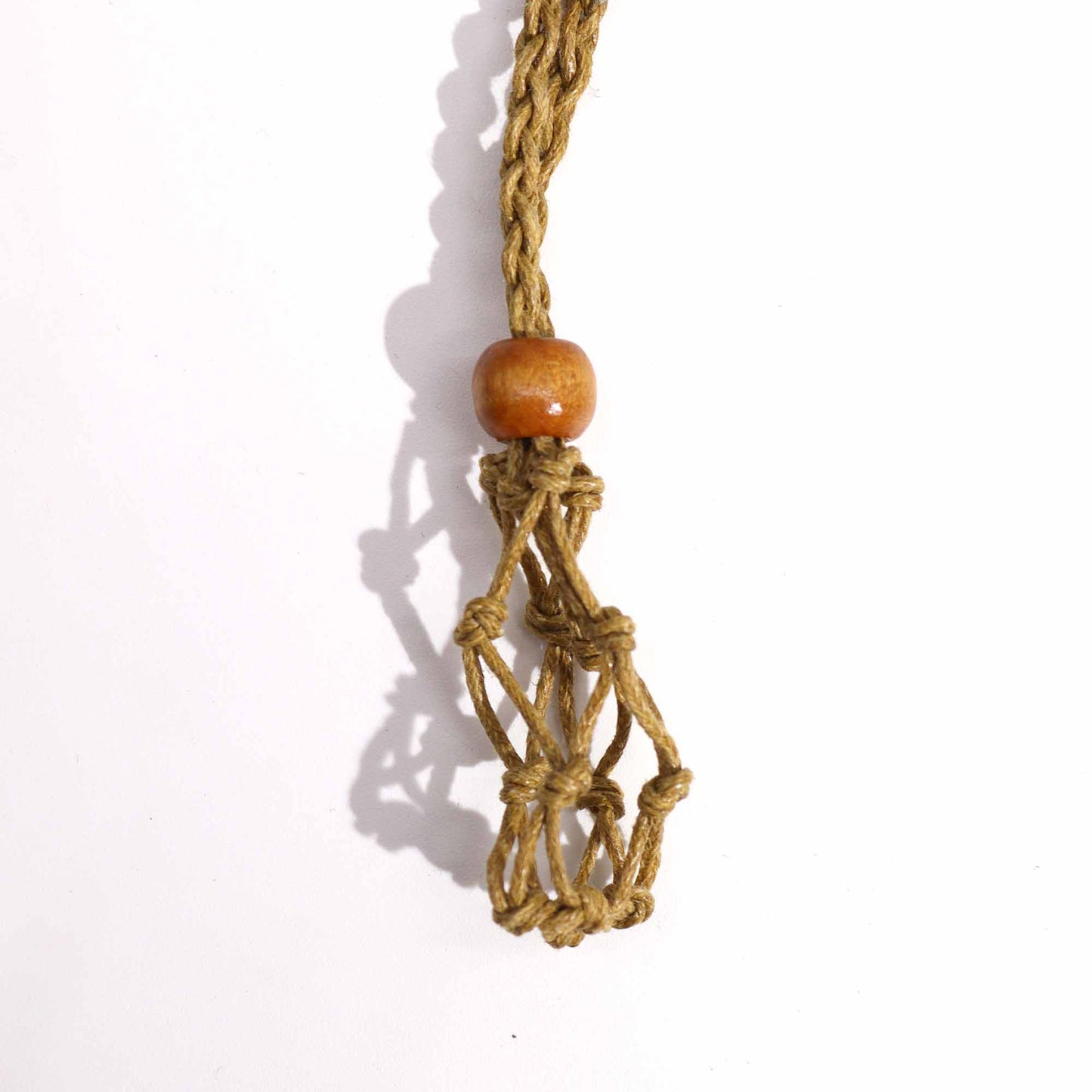 Gemstone Necklace Cord - Sand