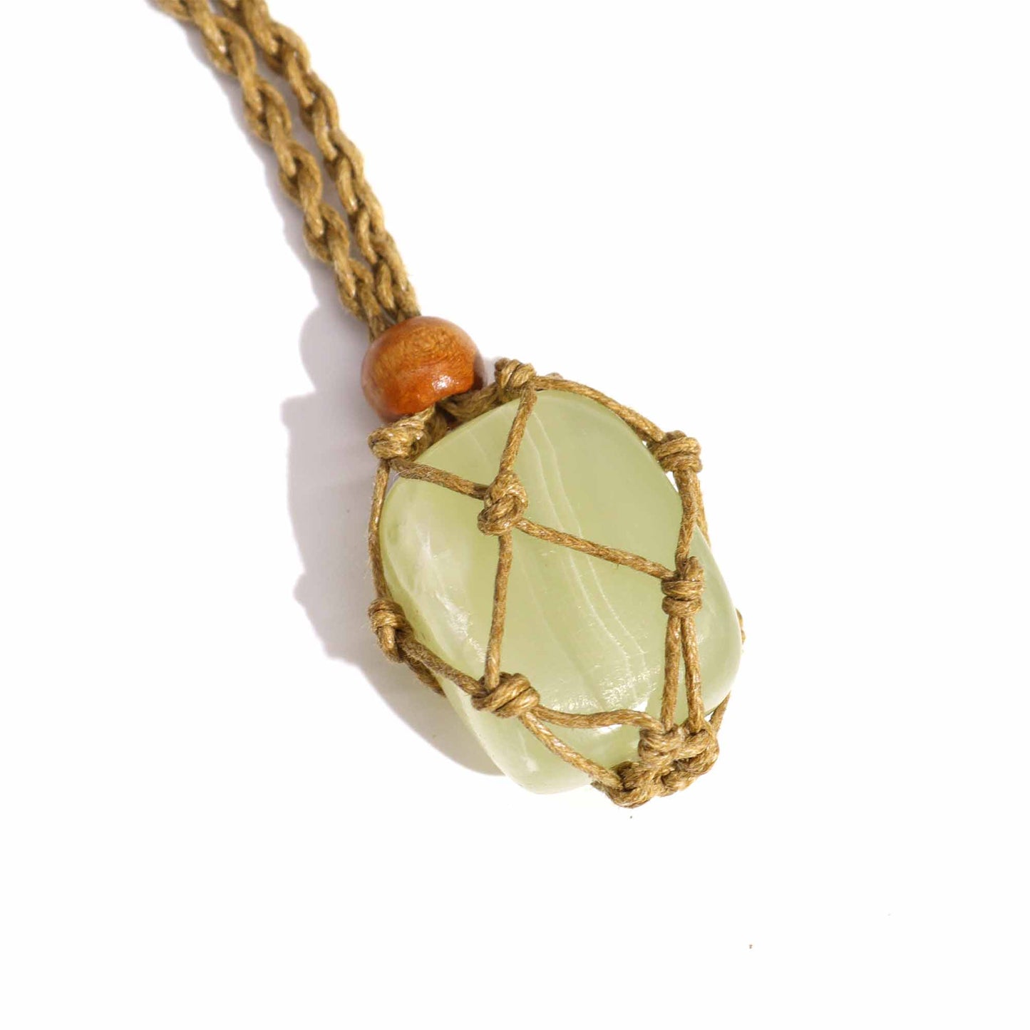 Gemstone Necklace Cord - Sand