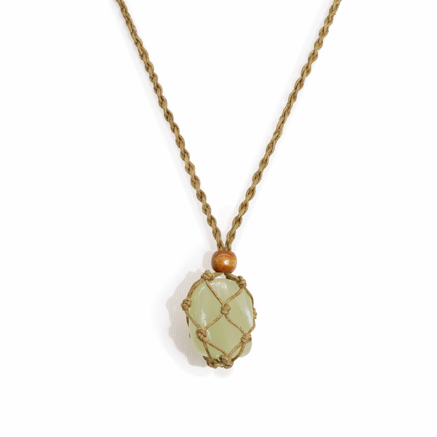 Gemstone Necklace Cord - Sand