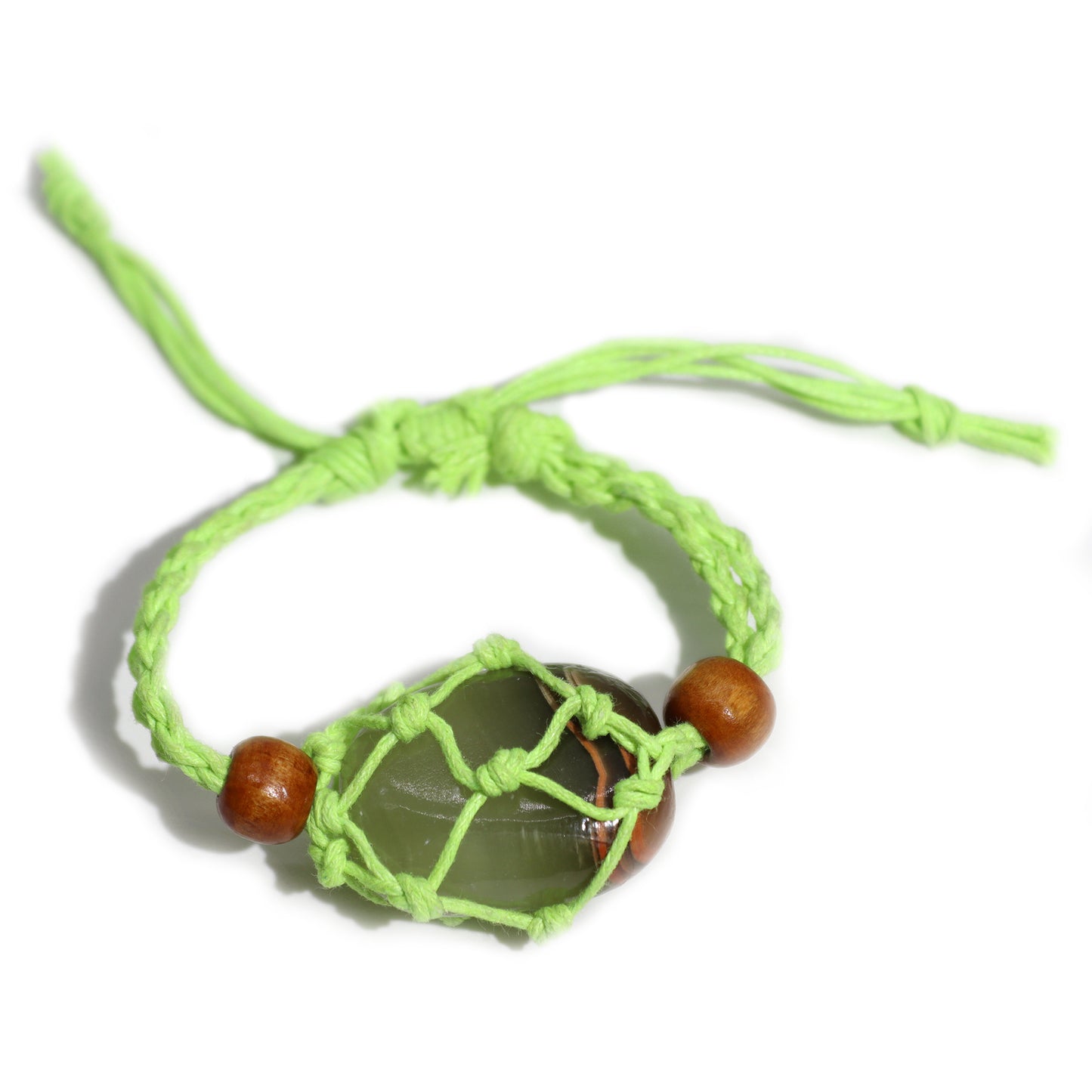 Gemstone Bracelet Cord - Green