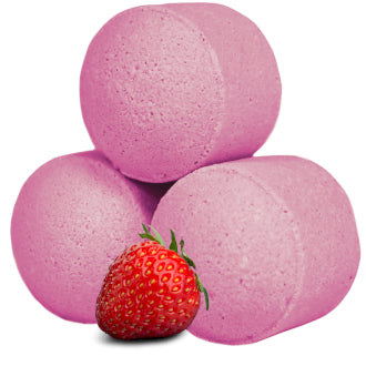 Pack Of 10 Chill Pills (Mini Bath Bombs) - Strawberry