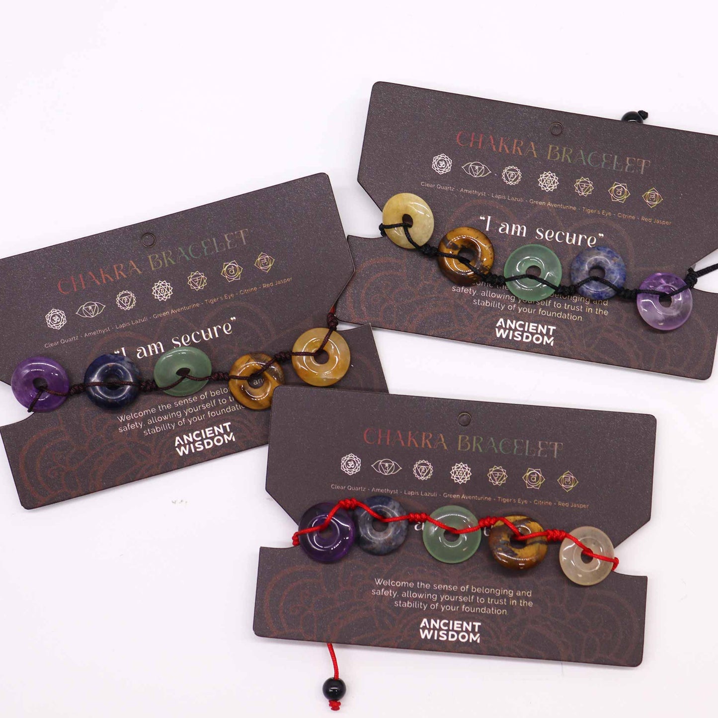 Chakra String Bracelet - Large Donuts