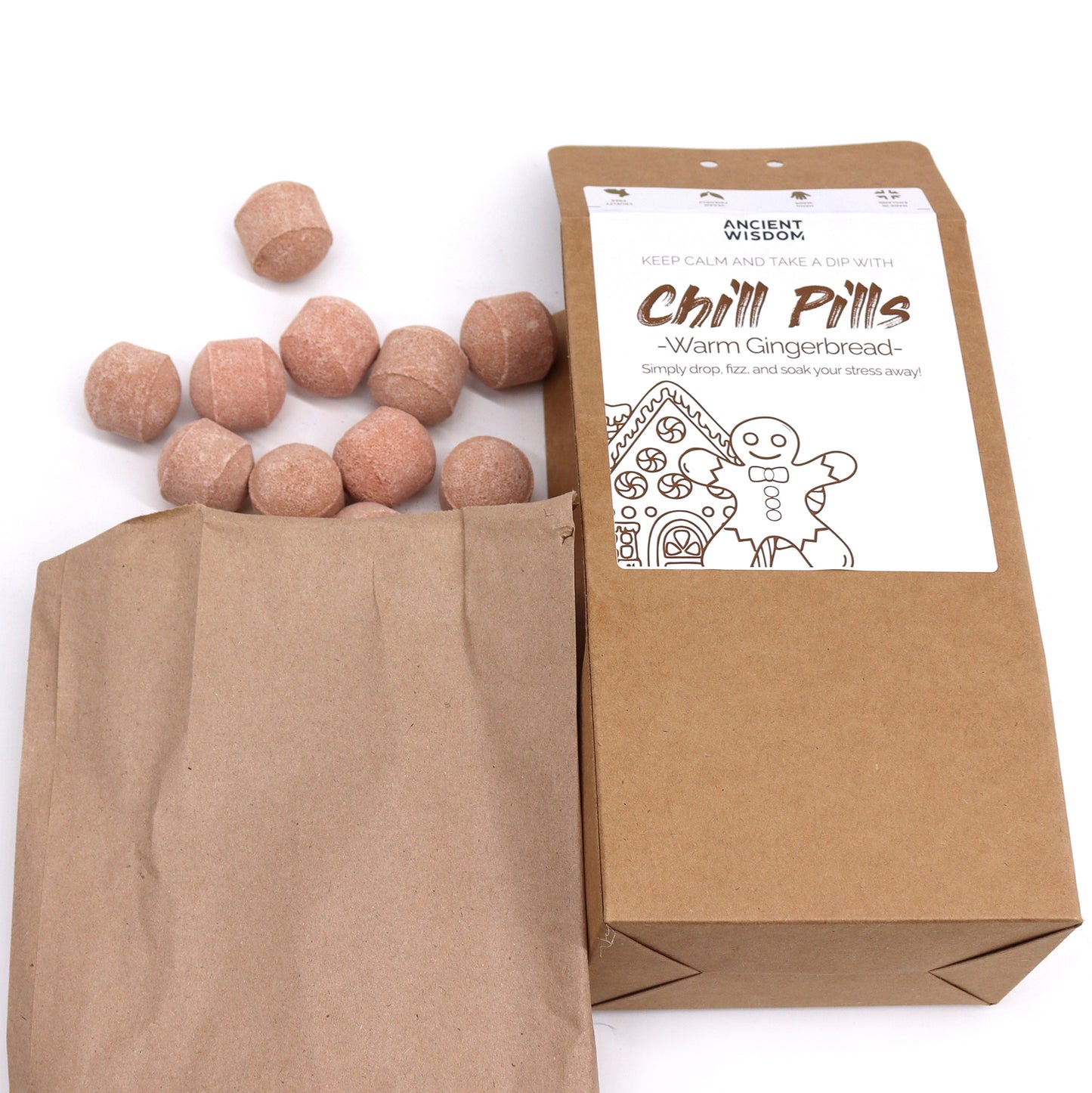 Chill Pills Gift Pack 350g - Warm Gingerbread