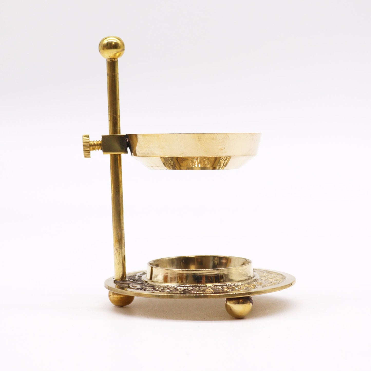 Brass Resin Incense Warmer - Adjustable