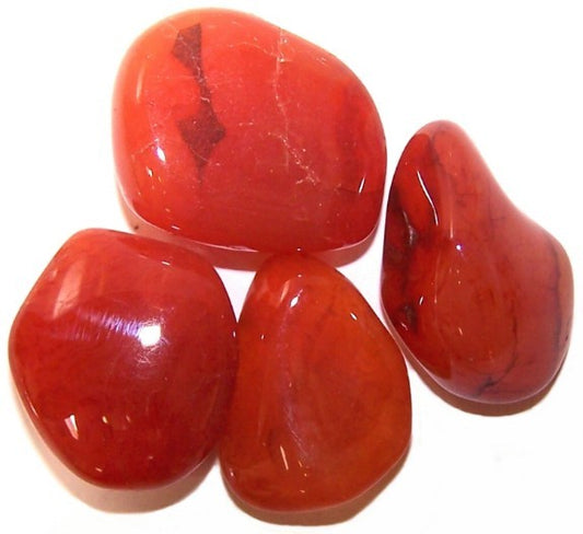 L Tumble Stones - Carnelian