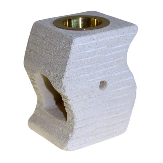 Stone Oil Burner - Stepped Wave